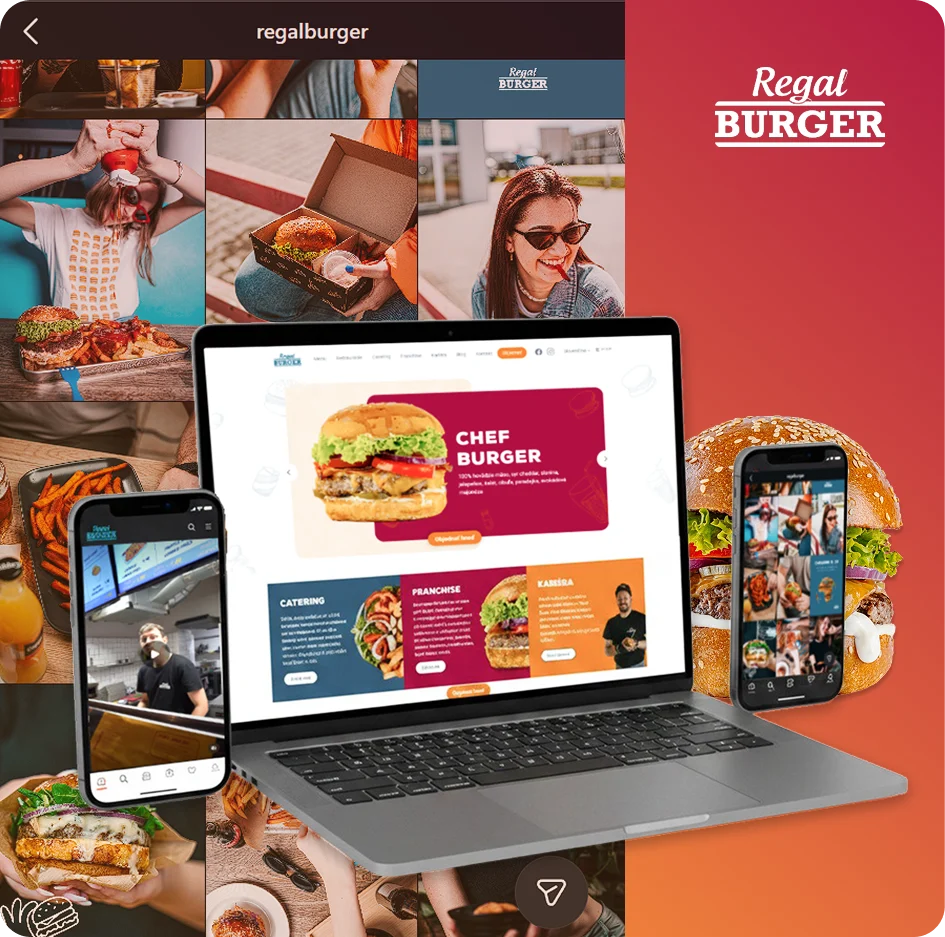 Ako sme rozbehli sociálne siete pre Regal Burger